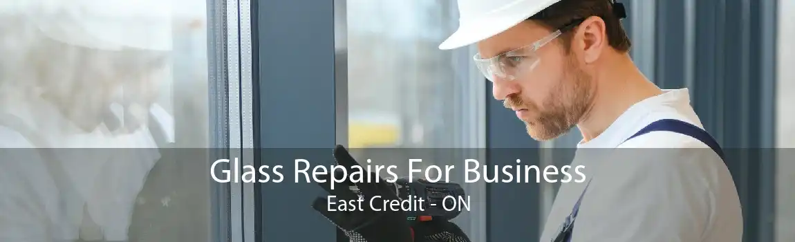 Glass Repairs For Business East Credit - ON