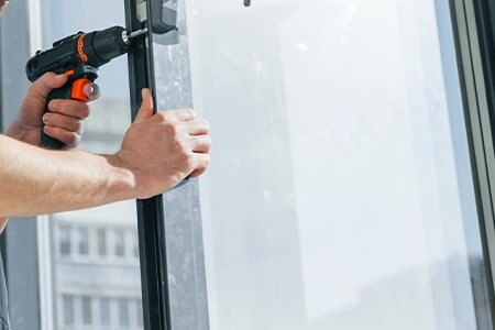 Residential Window Glass Repair in Dixie