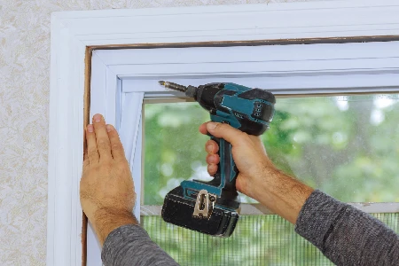 Rotten Window Frame Repair in Dixie